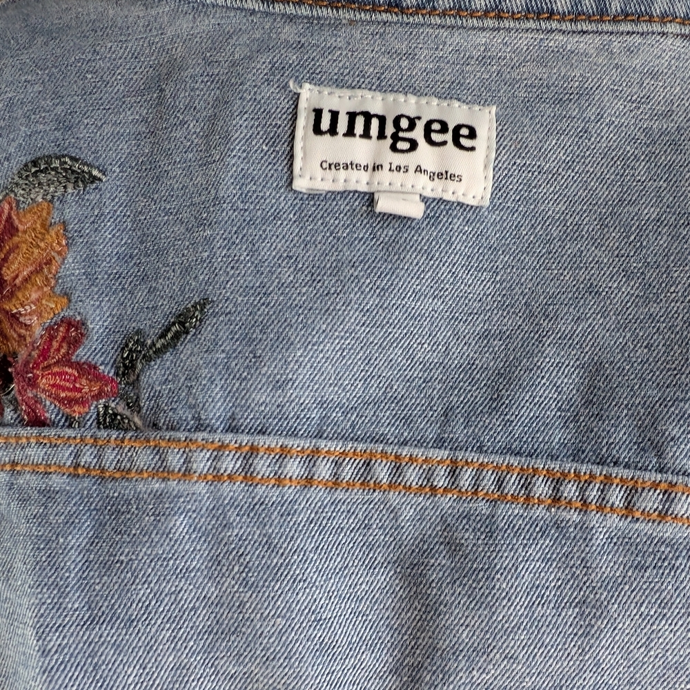 Umgee Jean Embroidered Jacket - Picture 15 of 15